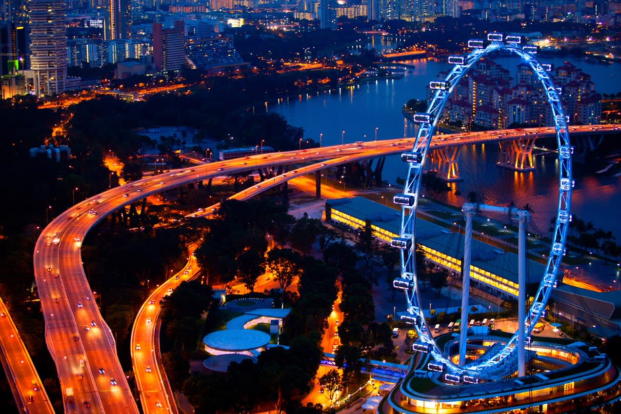 Singapore Flyer & 165 Sky Dining
