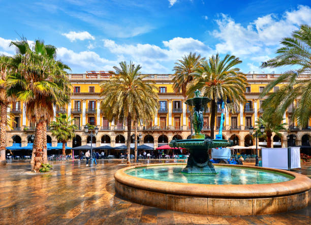 Alun-Alun Kerajaan di Barcelona