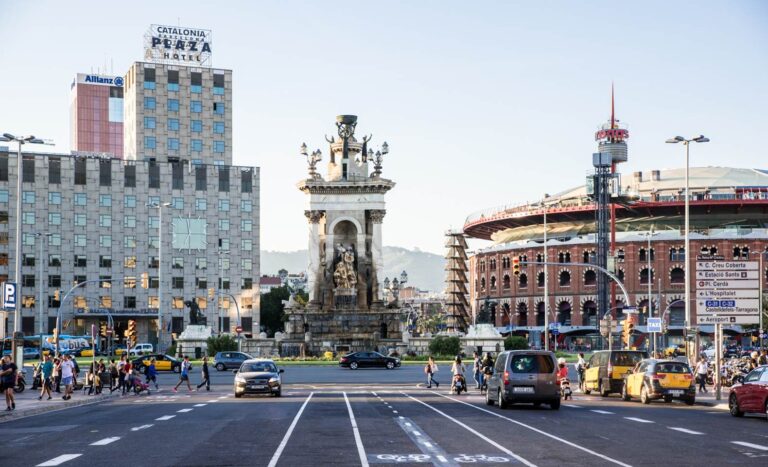 Plaza de España di Barcelona